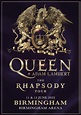 QUEEN & ADAM LAMBERT The Rhapsody 2022 Tour: BIRMINGHAM Arena Poster