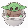 Cute Baby Yoda PNG Download Image | PNG Arts