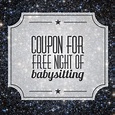 Free Printable Date Night Babysitting Coupon Template