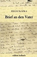 Brief an den Vater von Franz Kafka portofrei bei bücher.de bestellen