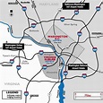 Airports in dc area map - Washington dc area airports map (District of ...