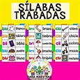 Fichas Interactivas de Sílabas Trabadas | Materiales Educativos para ...