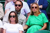 James Middleton, Alizée Thevenet Visit Wimbledon After Sharing Baby News