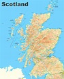 Scotland Road Map – Printable Map of The United States