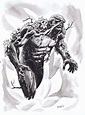 Swamp Thing sketch by Brian Level – Brian Level