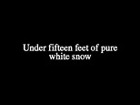 Nick Cave - Fifteen Feet Of Pure White Snow (LYRICS!) - YouTube