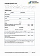 50 Free Employment / Job Application Form Templates [Printable] ᐅ ...
