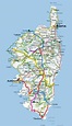 Corcega | Map, Sardinia, World