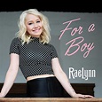 Carátula Frontal de Raelynn - For A Boy (Cd Single) - Portada