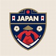 Emblemas do futebol da copa do mundo de Japão - Download Vetores e ...