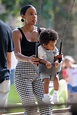 Kelly Rowland Takes Her Sons, Titan and Noah, To The Park: Photos ...