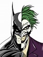 Batman & Joker on Behance | Joker drawings, Batman joker tattoo, Batman ...