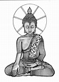 10+ Dibujos De Buda Para Colorear