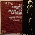 Alan Jay Lerner* - An Evening With Alan Jay Lerner (1977, Vinyl) | Discogs