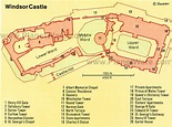 Windsor Castle - Floor plan map | Windsor castle, Castle, Castle floor plan