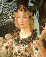 La Primavera .Detail of Spring c.1477-1490. Painting by Sandro ...