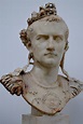 Busto di Gaio Cesare Germanico, detto Caligola, marmo bianco scolpito a ...