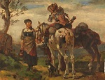 Der Satteltrunk by Wilhelm von Diez - Artvee