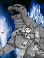 Here's another fan art to the 29th entry to the Godzilla series ...