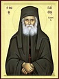 Orthodox icon of Saint Paisius, Paisios the Elder of Mount Athos ...