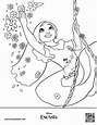 Isabela Madrigal Encanto coloring page - Busy Shark