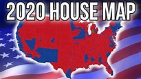 2020 House Of Representatives Map | Prediction & Analysis - YouTube