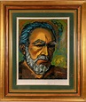 Anthony Quinn Framed Self Portrait Serigraph Titled "Zorba" #110786 ...