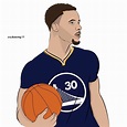 more on instagram @a.drawing.11 ;) | Sport illustration, Stephen curry ...