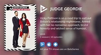 Where to watch Judge Geordie TV series streaming online? | BetaSeries.com