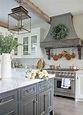 60 Stunning French Country Kitchen Decor Ideas #countrykitchens in 2020 ...