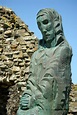 St Cuthbert Statue at Lindisfarne Priory | Lindisfarne Prior… | Flickr