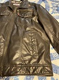 Levi Strauss & Co. Mens Faux Leather Full Zip Jacket Size XL (Rn No ...