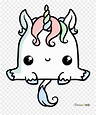 Unicornio Kawaii Para Colorear Clipart (#2190990) - PinClipart