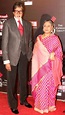 Amitabh Bachchan and wife Jaya Bachchan on the red carpet at the Life ...