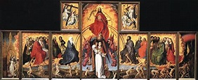 The Last Judgement - Rogier van der Weyden - WikiArt.org - encyclopedia ...