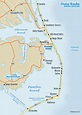 Outer Banks, NC Map | Visitob | Outer Banks Vacation Guide