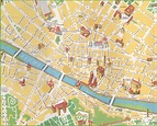 Mappe e percorsi dettagliati di Firenze
