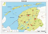 Digitale Kaart Friesland 451 | Kaarten en Atlassen.nl