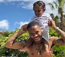 Raheem Sterling enjoys time off in paradise with his girlfriend and ...