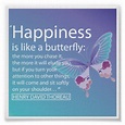 "Happiness is a butterfly"...Poster Poster | Zazzle.com in 2021 ...