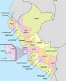 Departamentos y Capitales de Perú - El Lingüístico