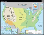 Map Of Usa Mountain Ranges – Topographic Map of Usa with States