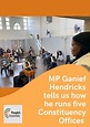 MP Ganief Hendricks tells us how he runs five Constituency Offices ...
