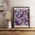 Henri Matisse Exhibition Poster Gallery Quality Art Matisse | Etsy
