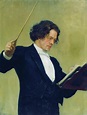 Portrait of the Composer Anton Rubinstein, 1887 - Ilya Repin - WikiArt.org
