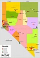 Nevada State Map | USA | Maps of Nevada (NV)