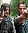 The Walking Dead — Rick Grimes and Daryl Dixon in The Walking Dead...