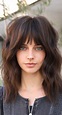 30+ Cute Fringe Hairstyles For Your New Look : Milk Chocolate Shag Haircut