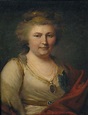 1780 Varvara Golitsyna, née von Engelhardt by Johann Baptist von Lampi ...