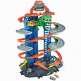 Hot Wheels City Ultimate Garage Track Set with 2 Toy Cars, Garage ...